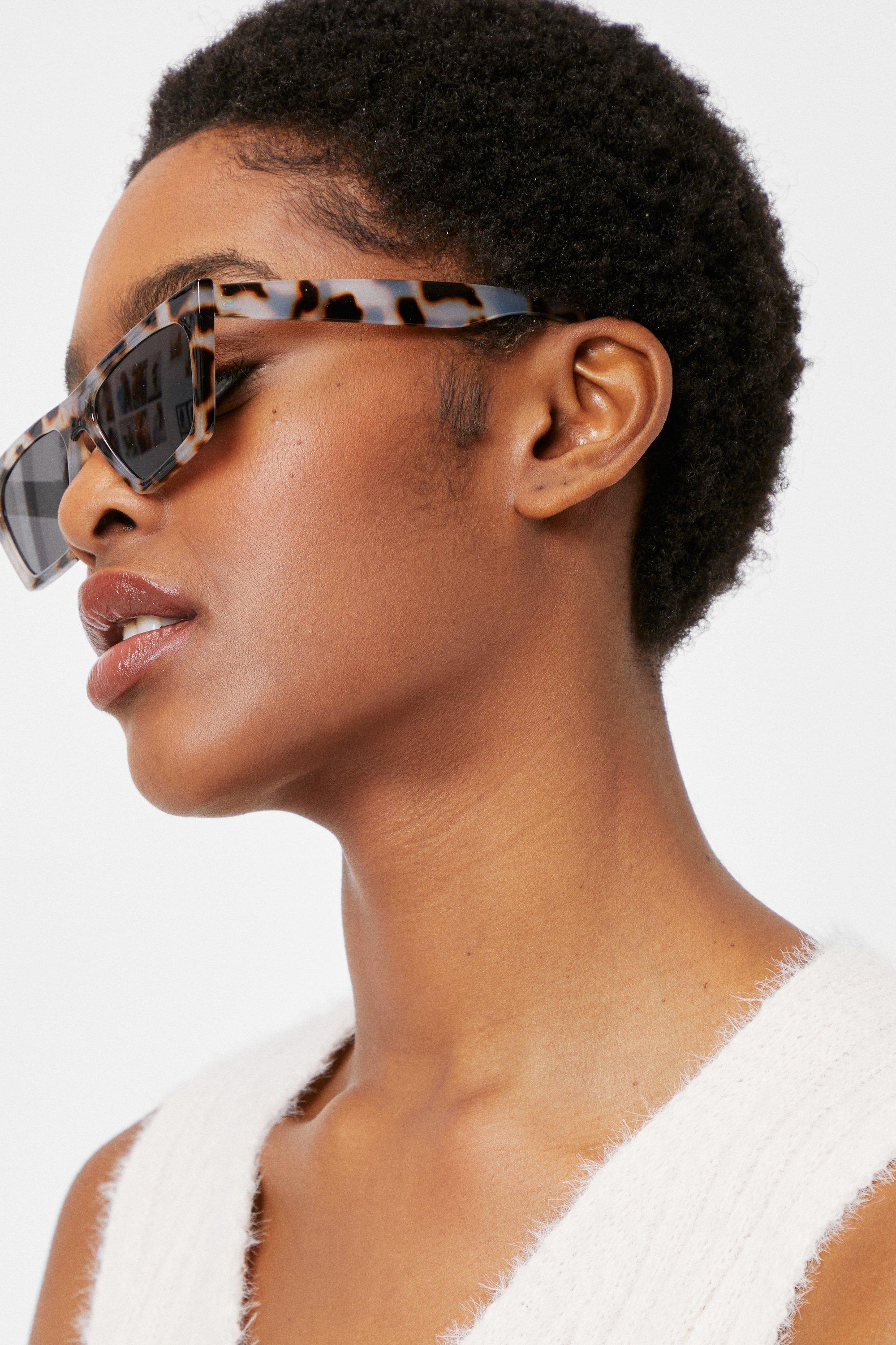 Flat top 2025 tortoise sunglasses